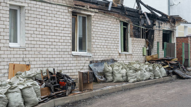 Professional Smoke Damage Removal technician working in Randolph, MN